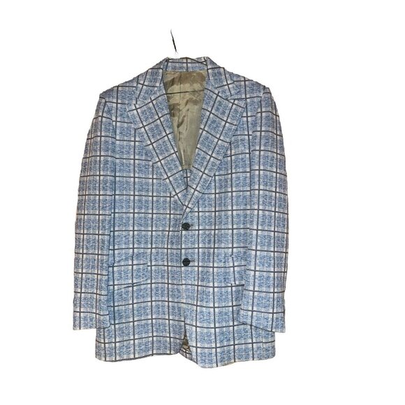 VTG 70’s Montgomery Ward Jacket Blazer Men's 40 Long. - Picture 1 of 4